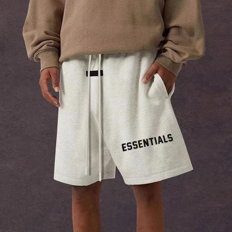 High-Street Fleece Shorts Beige - Gallery Image 13 - Detailed View
