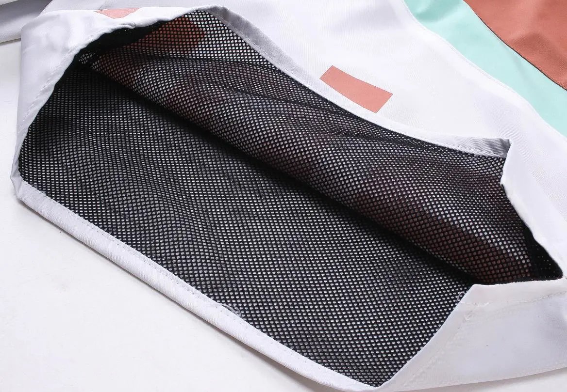 Rhude Colorful Mesh Shorts Multicolor - Gallery Image 14 - Detailed View