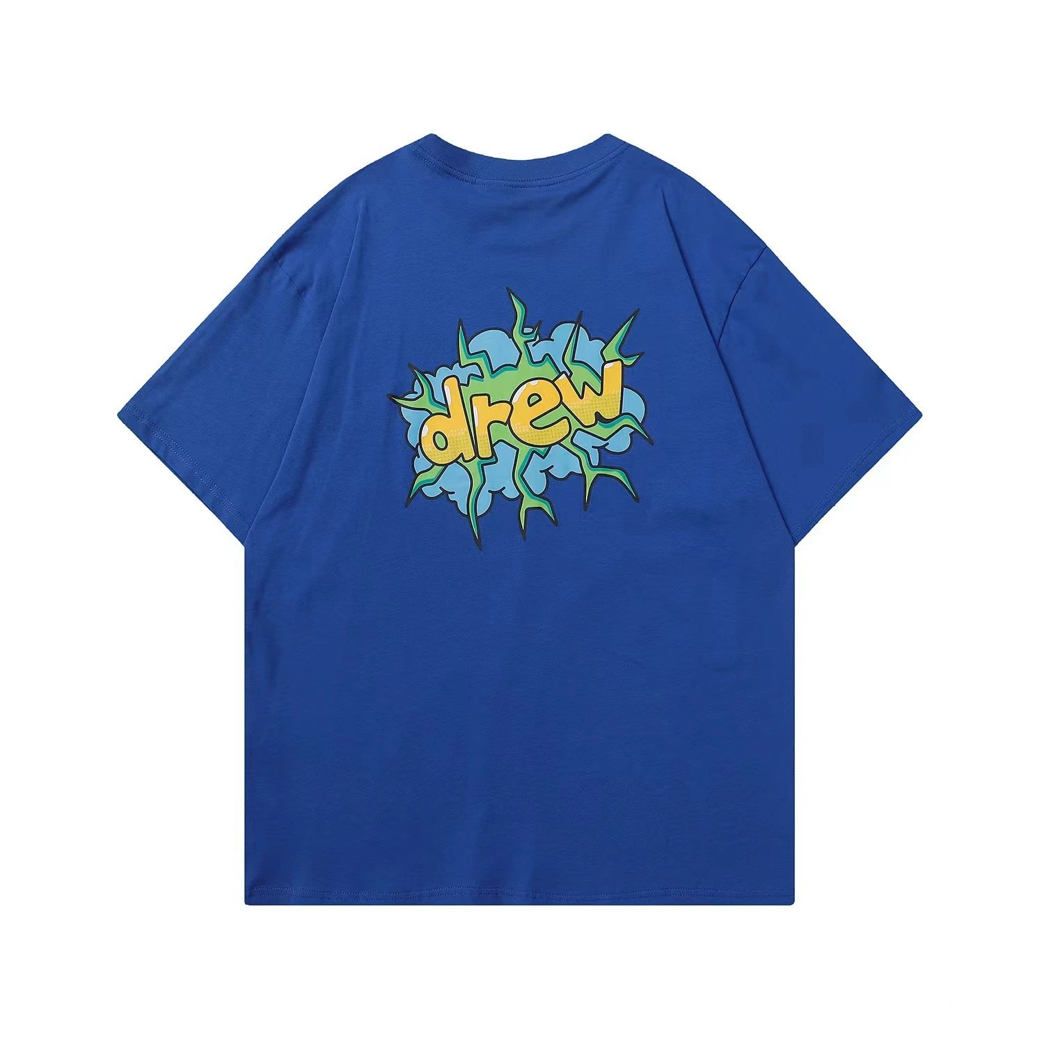 Graffiti Cotton Street Tee Ivory - Gallery Image 4 - Detailed View