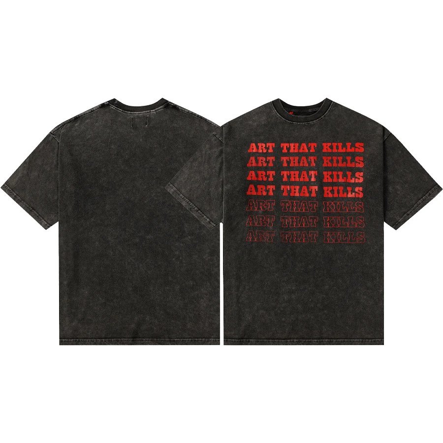 Gallery Dept Hand-painted Multicolor T-Shirt - Gallery Image 7 - Detailed View