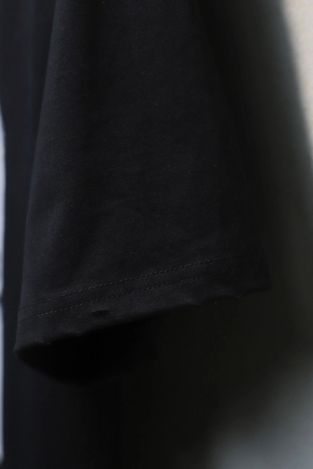 Balenciaga Mina Music Black Tee - Gallery Image 6 - Detailed View