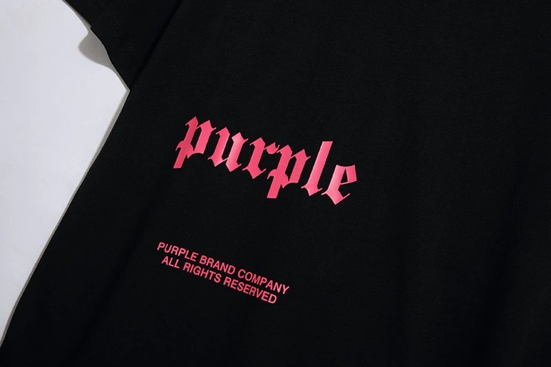 Purple Brand Logo Tee Multicolor - Gallery Image 10 - Detailed View
