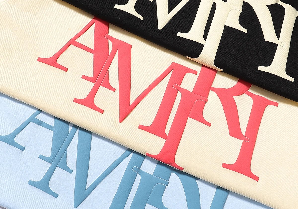 AMIRI Logo Printed T-Shirt Multi - Gallery Image 6 - Detailed View