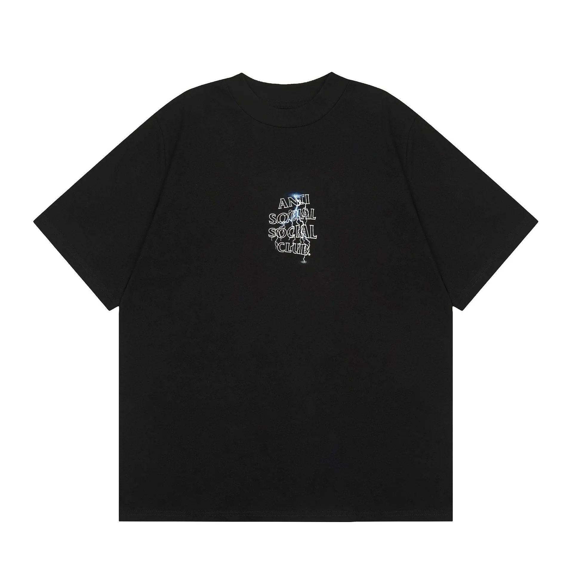 ASSC Lightning Print Tee Black - Gallery Image 3 - Detailed View