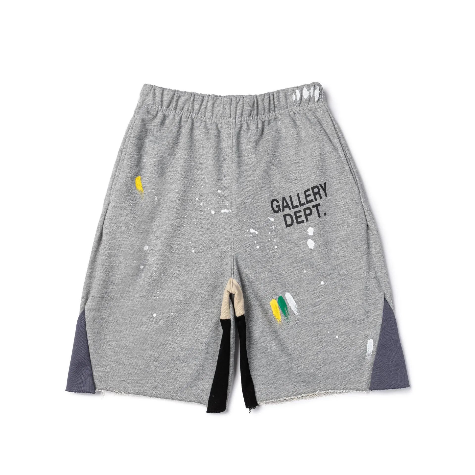 Gallery Dept Paint Splatter Shorts Multicolor - Gallery Image 4 - Detailed View