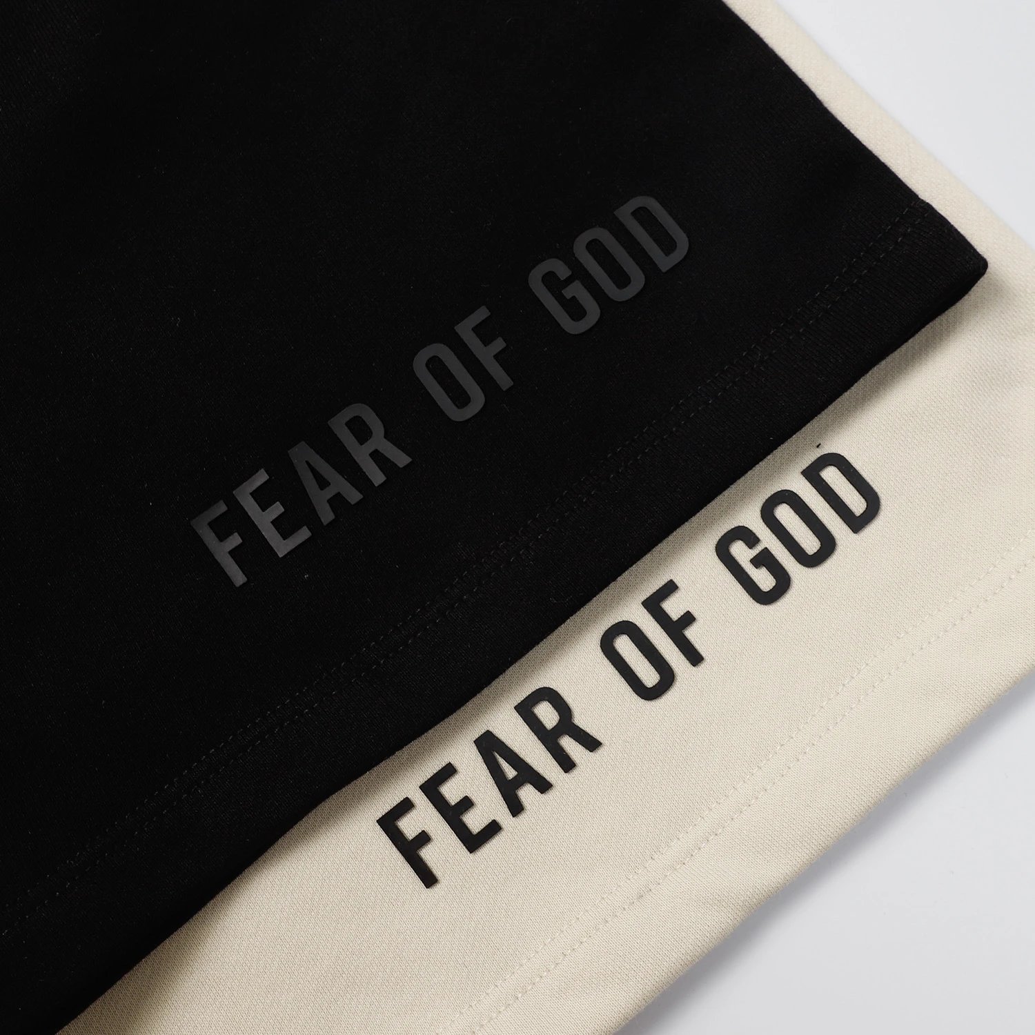 High-Street Casual Shorts, Onyx & Ecru - Gallery Image 7 - Detailed View