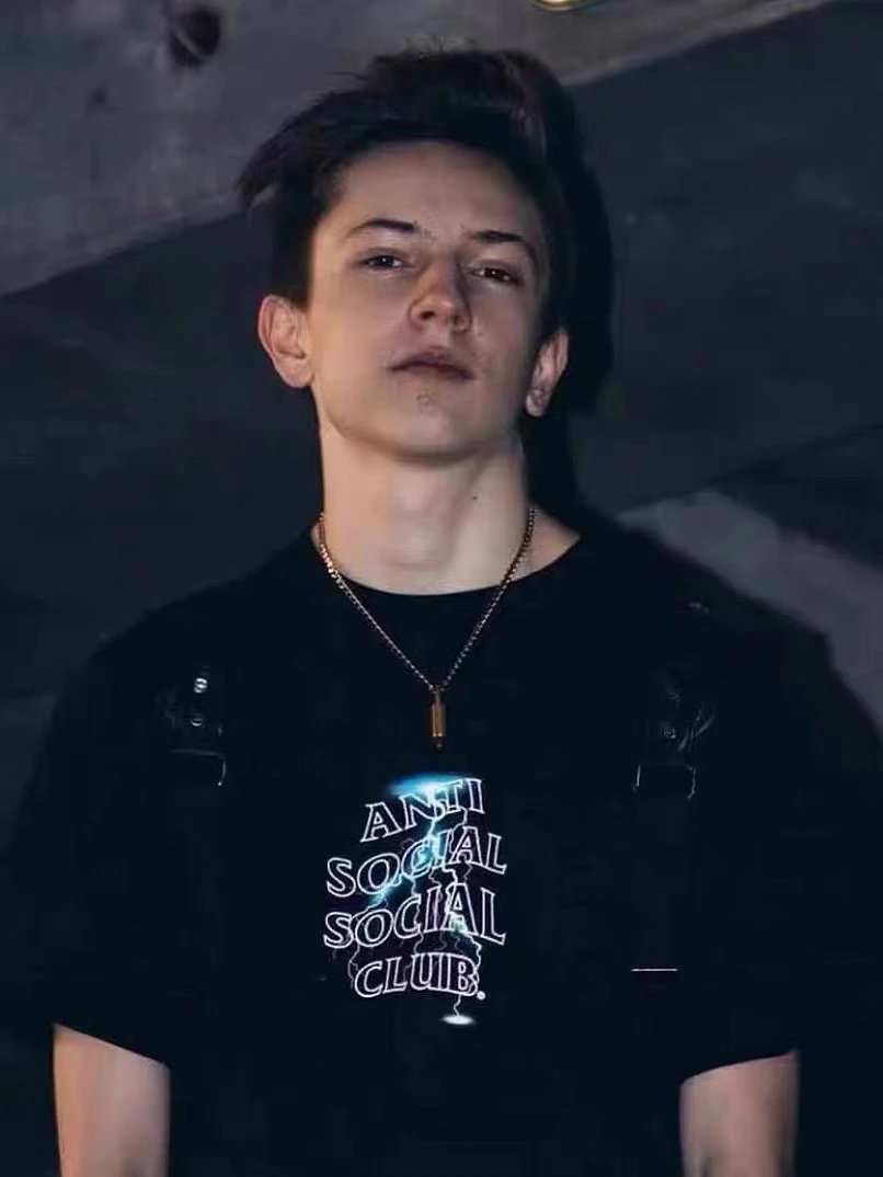 ASSC Lightning Print Tee Black - Gallery Image 7 - Detailed View