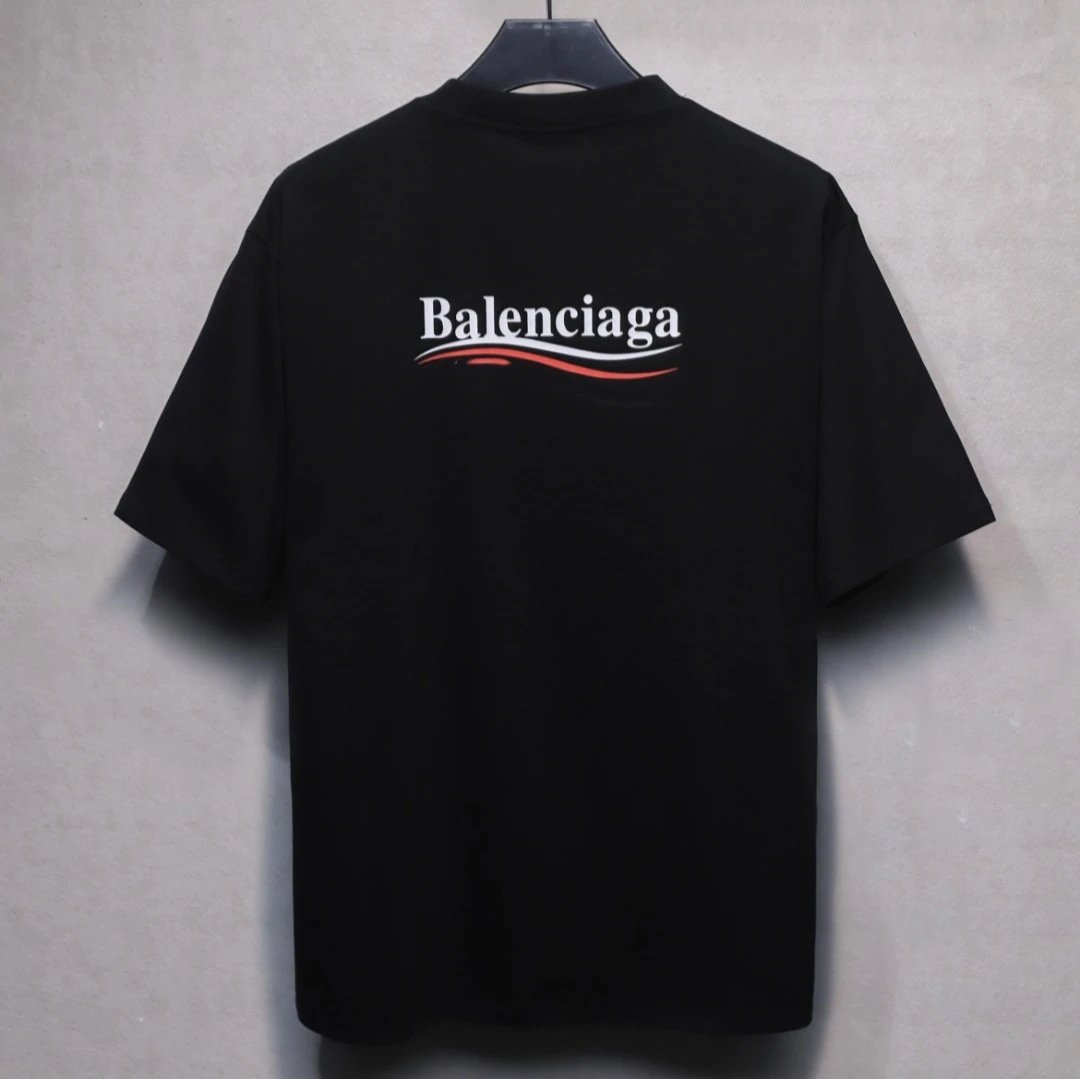 Cotton Casual Unisex Tee Crew Neck T-Shirt Onyx - Gallery Image 2 - Detailed View