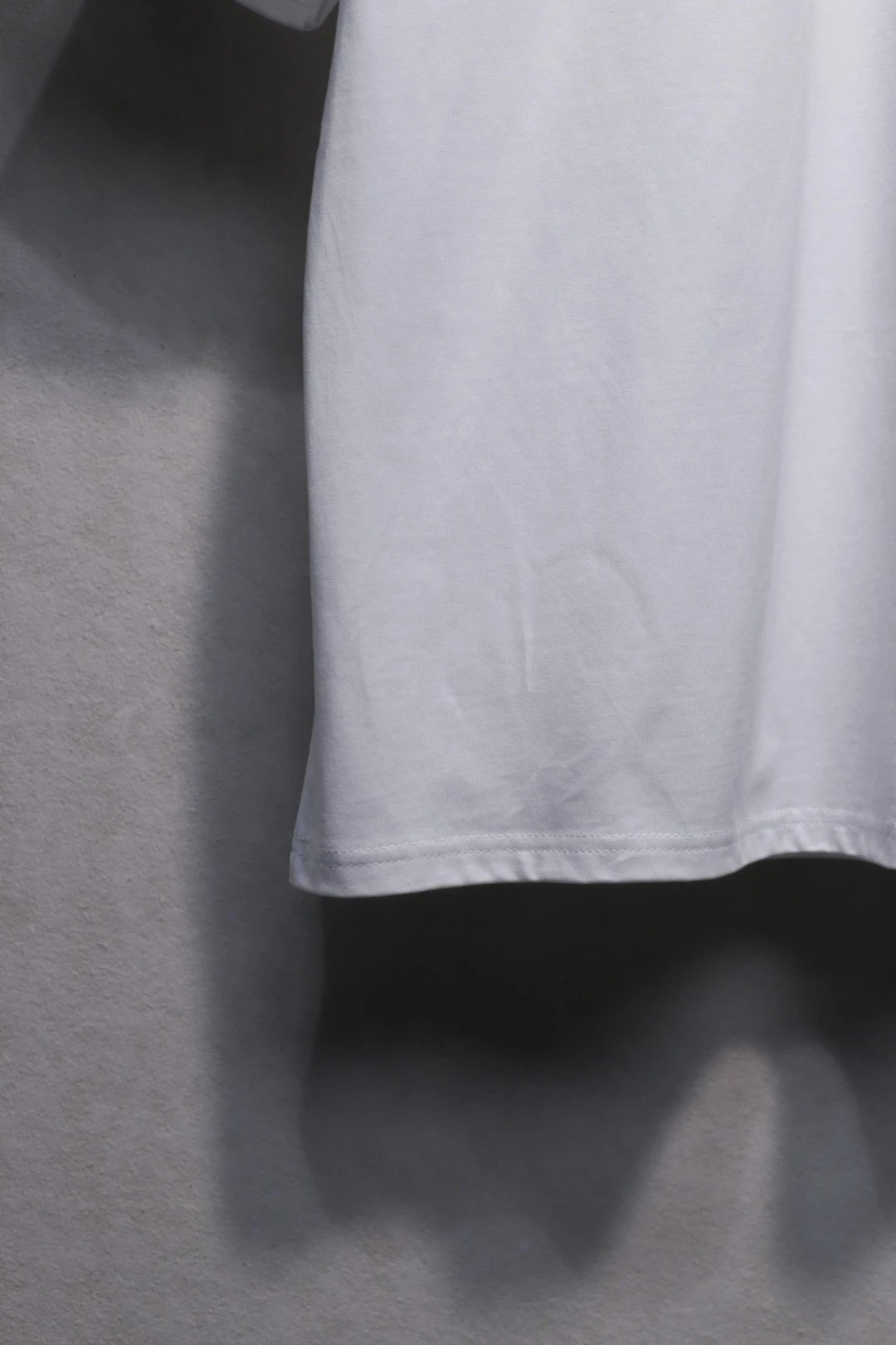 Cotton Casual Unisex Tee Crew Neck T-Shirt Onyx - Gallery Image 7 - Detailed View