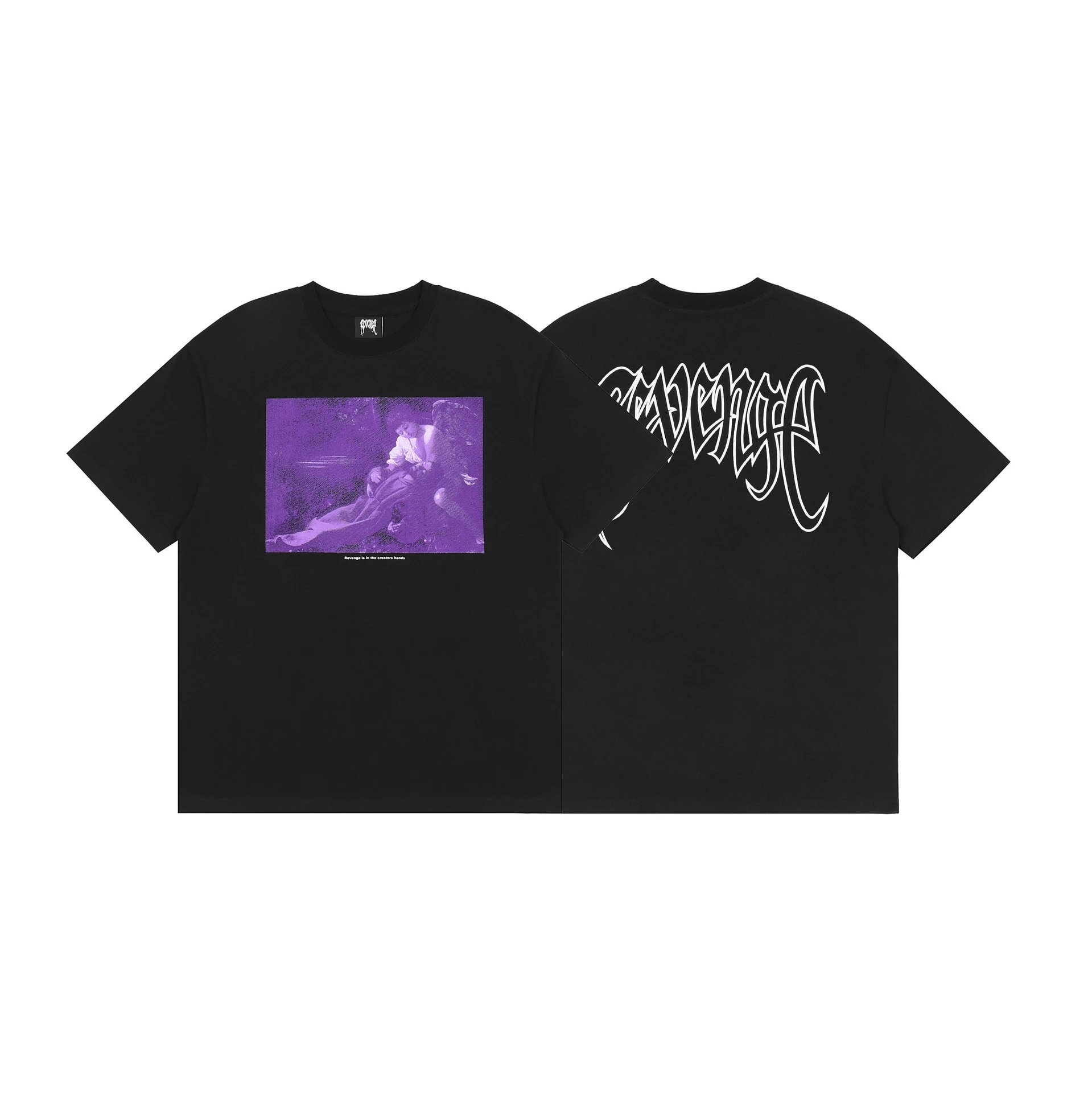 Gothic Graphic Tee Onyx - Gallery Image 1 - Detailed View