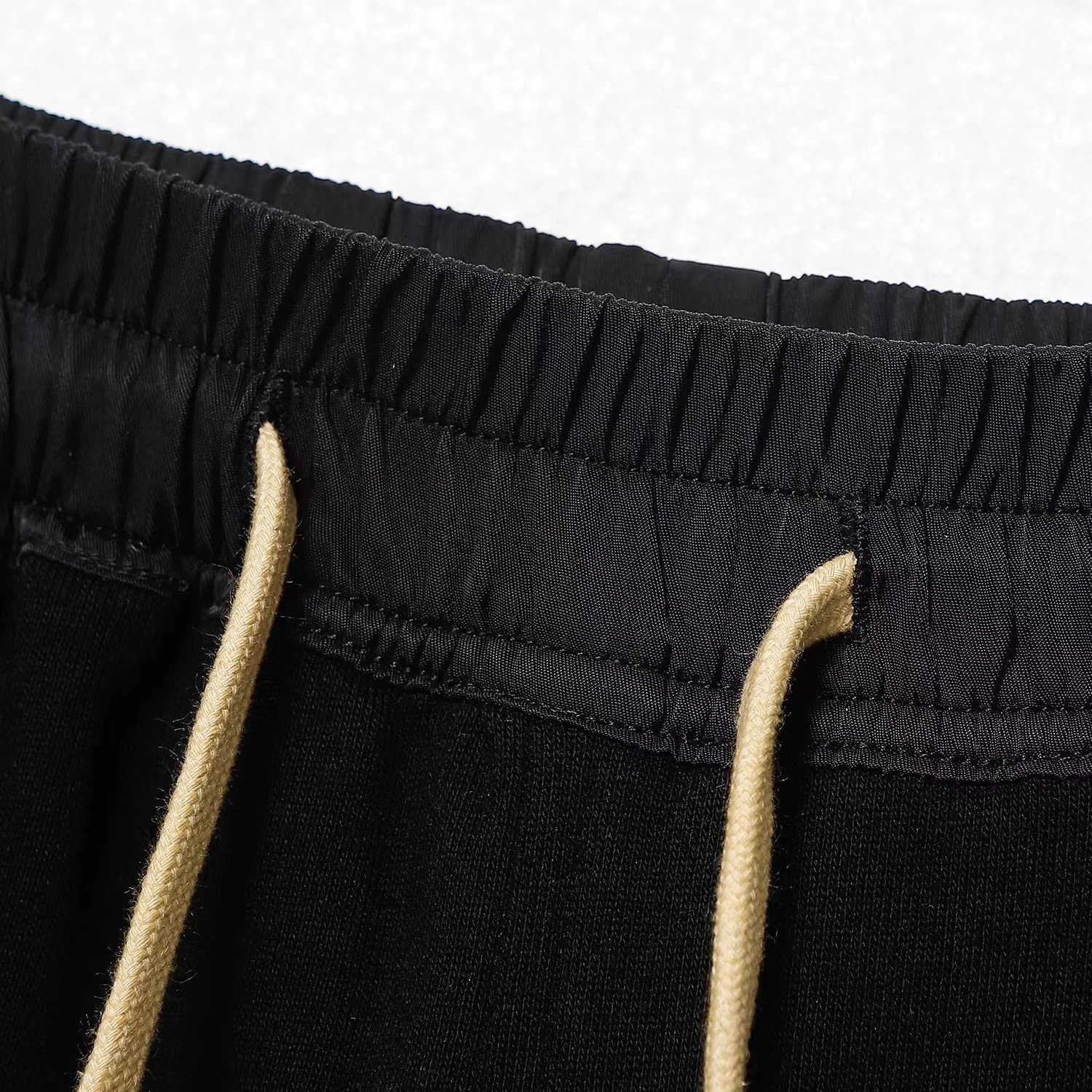 High Street Number 7 Casual Shorts Ebony Black - Gallery Image 6 - Detailed View