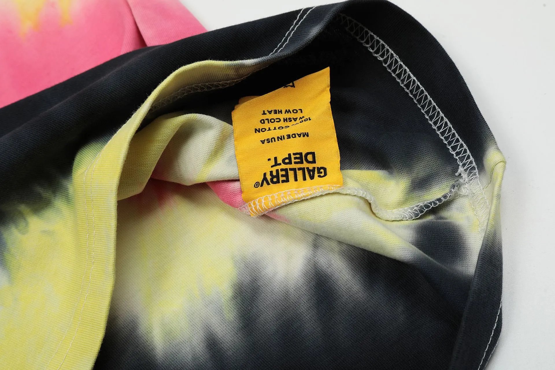 Gallery Dept Tie-Dye T-Shirt Multicolor - Gallery Image 10 - Detailed View