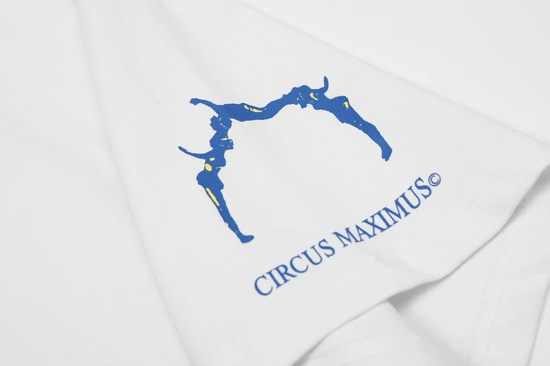 Vintage Graphic Cotton Tee White - Gallery Image 11 - Detailed View