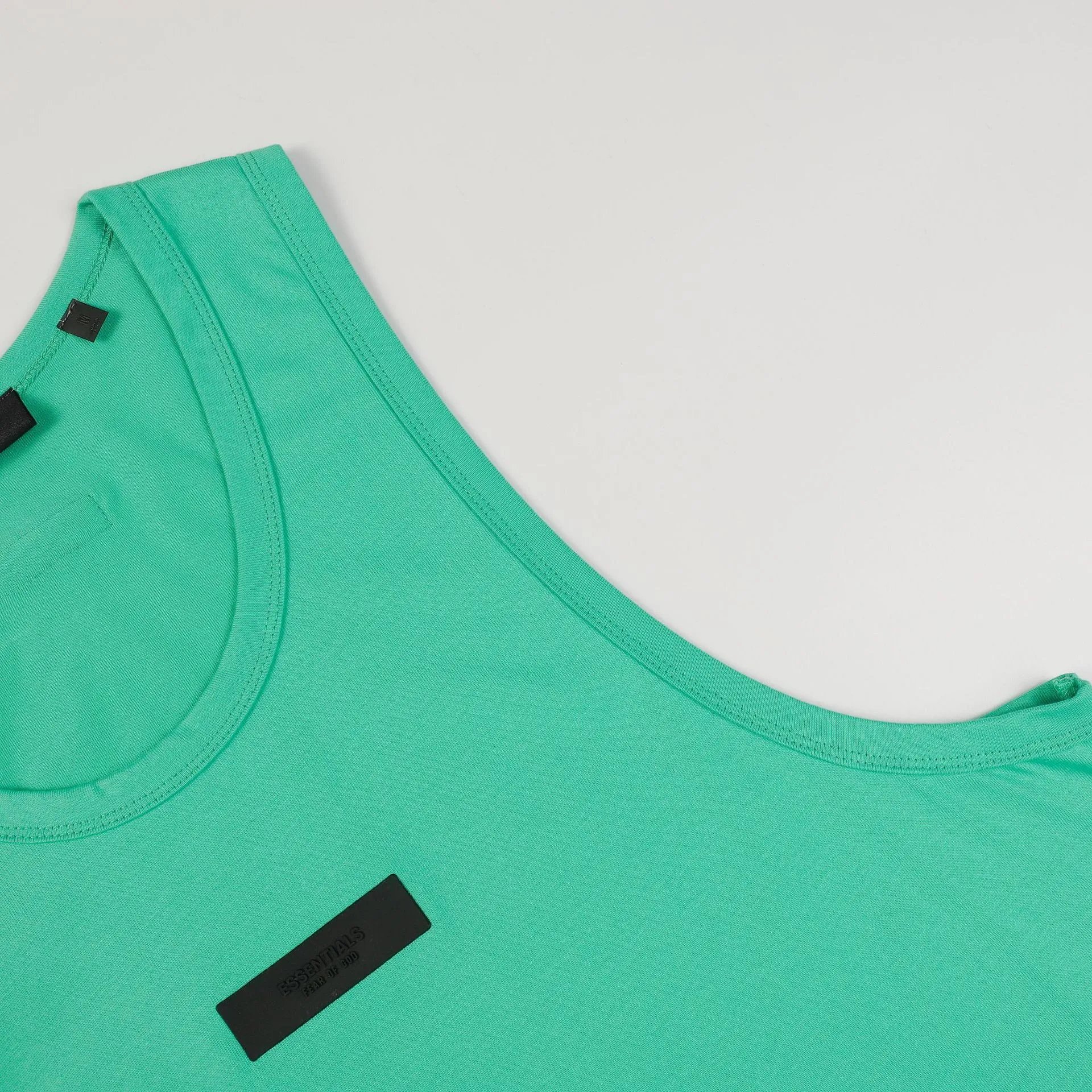 Sleeveless Tank Top Sage - Gallery Image 9 - Detailed View