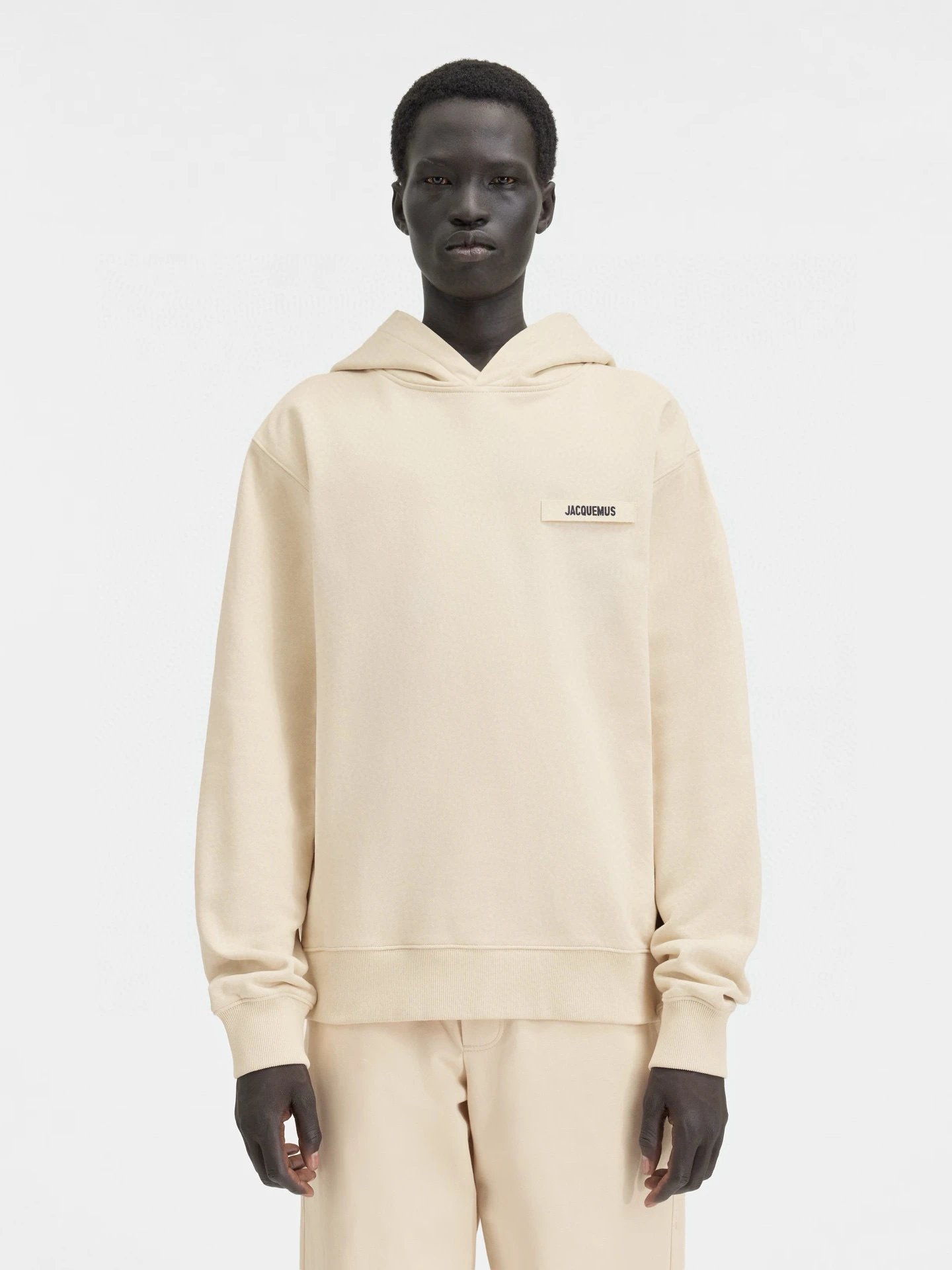 Jacquemus Embroidered Logo Hoodie Multicolor - Gallery Image 5 - Detailed View
