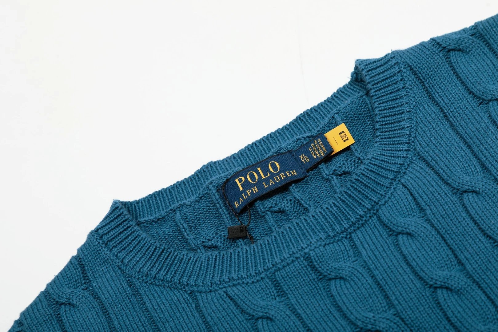 Ralph Lauren Knit Crew Tee Multicolor - Gallery Image 8 - Detailed View