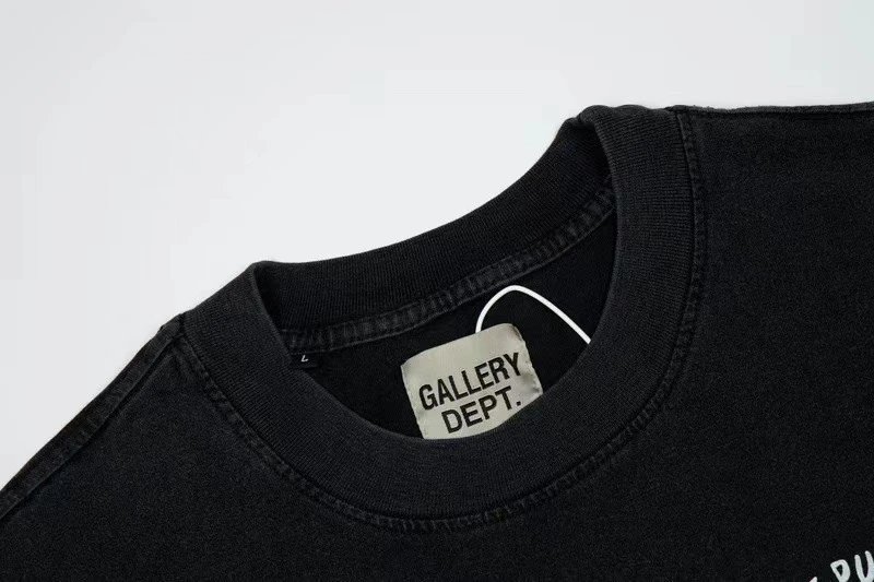 Gallery Dept Washed Cartoon Tee Black - Gallery Image 4 - Detailed View