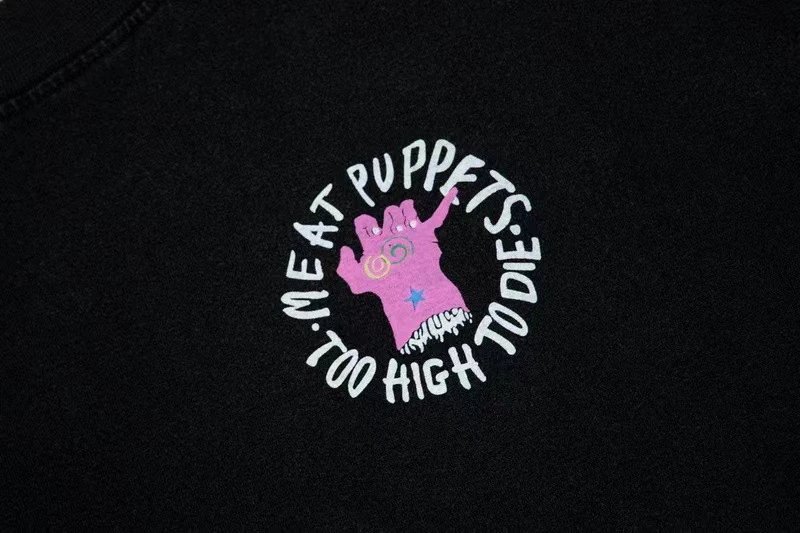 Gallery Dept Washed Cartoon Tee Black - Gallery Image 5 - Detailed View