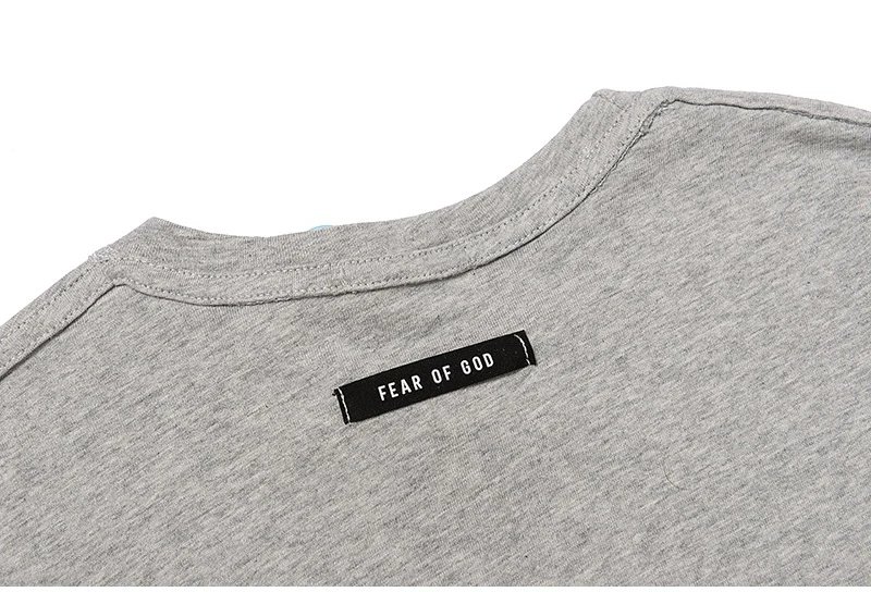 Streetwear Reflective Letter Tee Sunset Orange - Gallery Image 12 - Detailed View