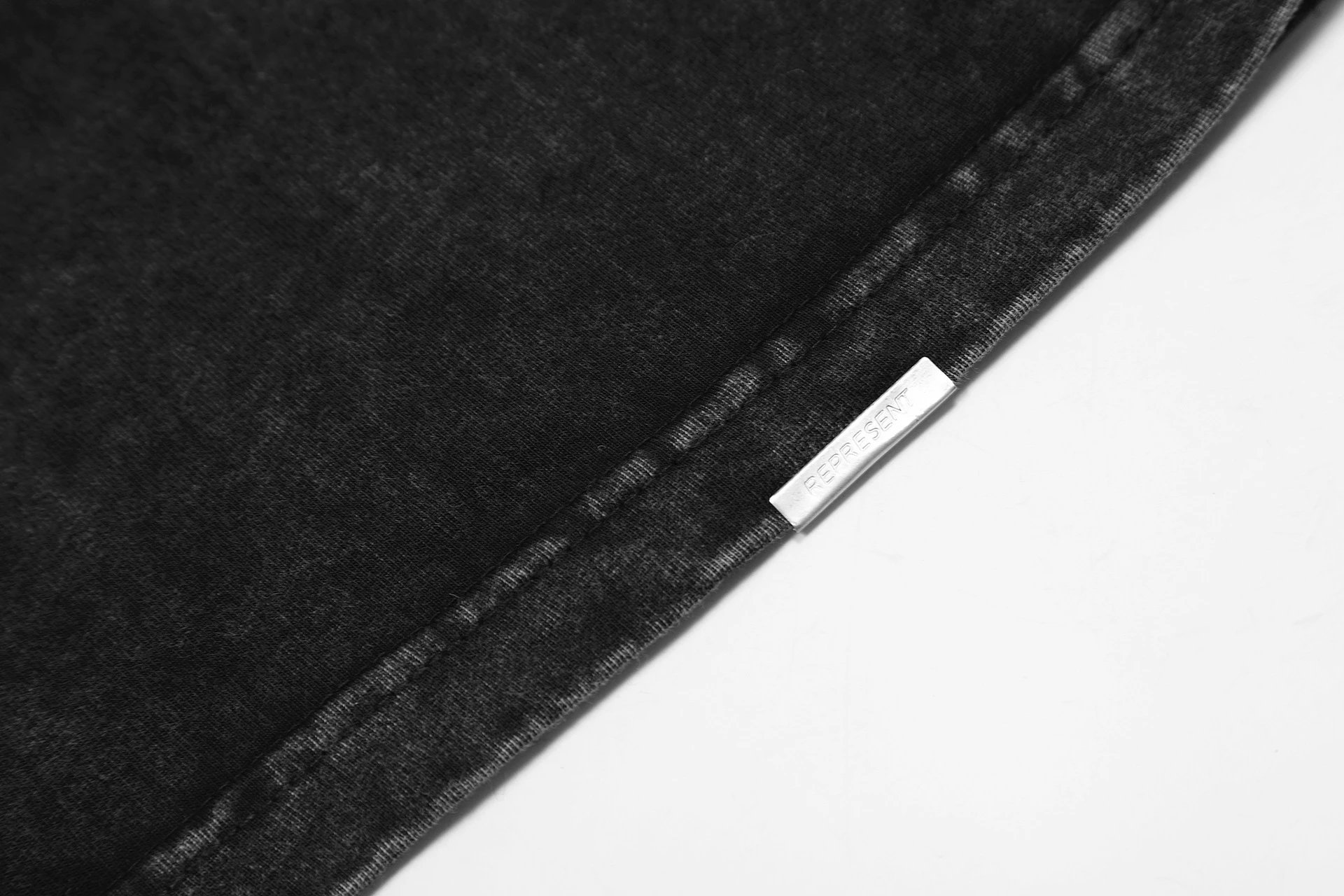 REPRESENT Angel Graphic T-Shirt Black - Gallery Image 11 - Detailed View