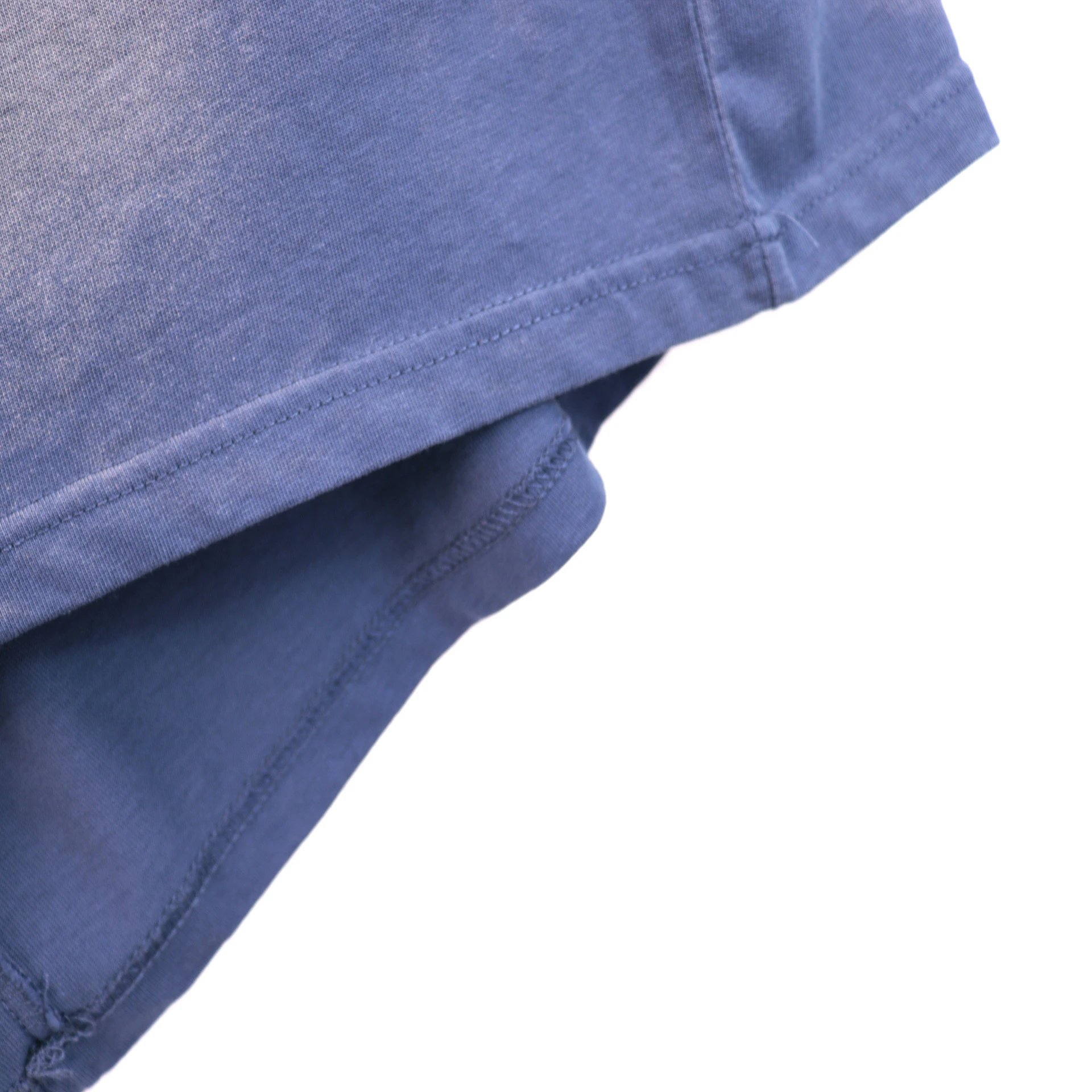 Amiri Washed Logo T-Shirt Blue - Gallery Image 10 - Detailed View