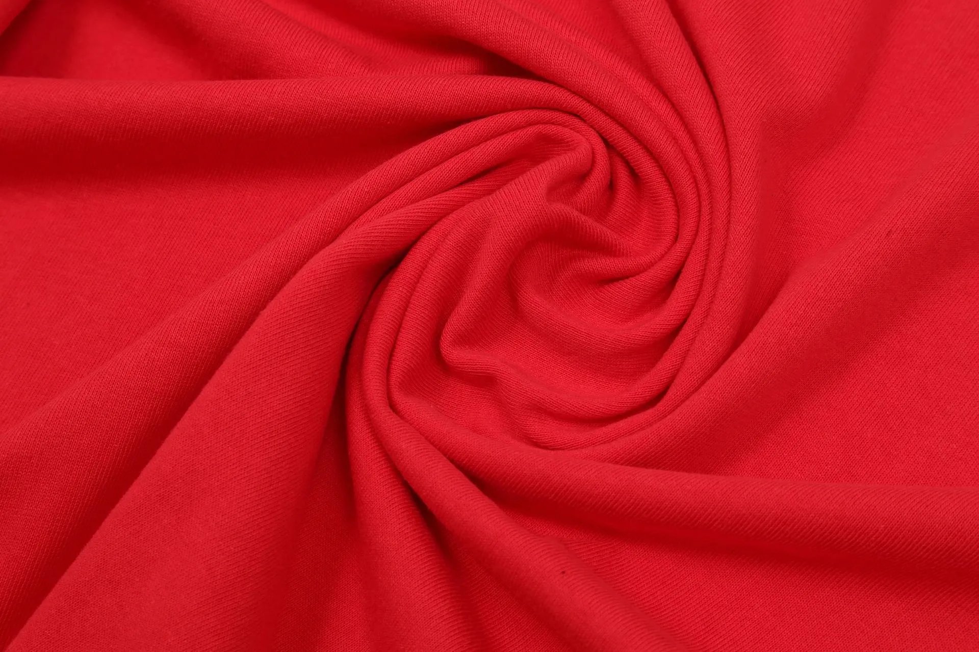 Street Style Cotton Graphic Tee Crimson Red - Gallery Image 9 - Detailed View