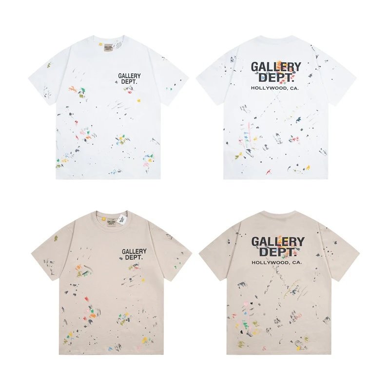 Gallery Dept Paint Splatter T-Shirt Multi - Related Product - Cnfans