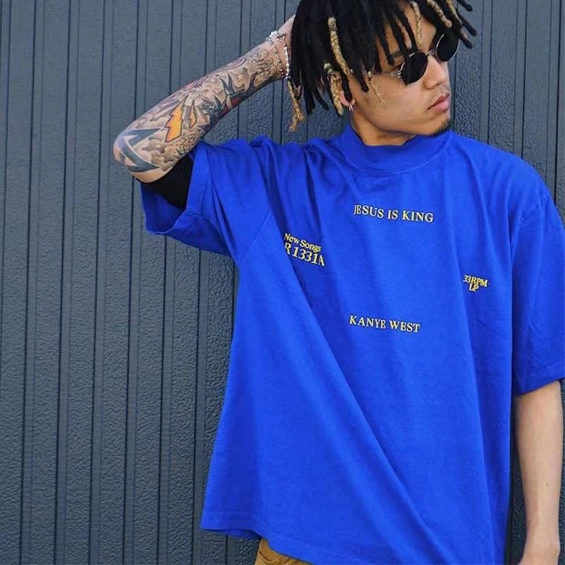 Street Print Tee Cotton Onyx - Gallery Image 12 - Detailed View