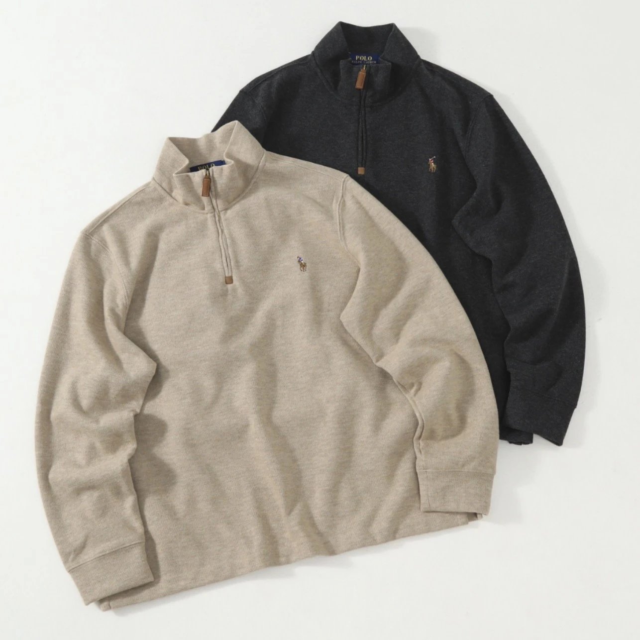Ralph Lauren Wool Half-Zip Sweater MultiColor - Related Product - Cnfans