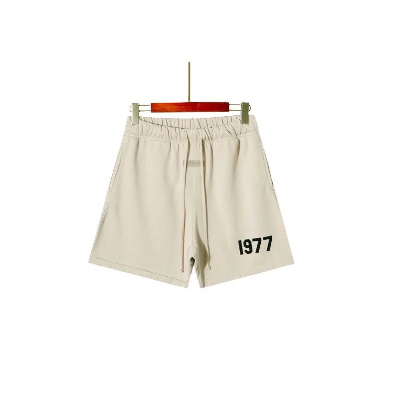 High Street Fleece Drawstring Shorts Sage - Essentials - Cnfans - $27.10