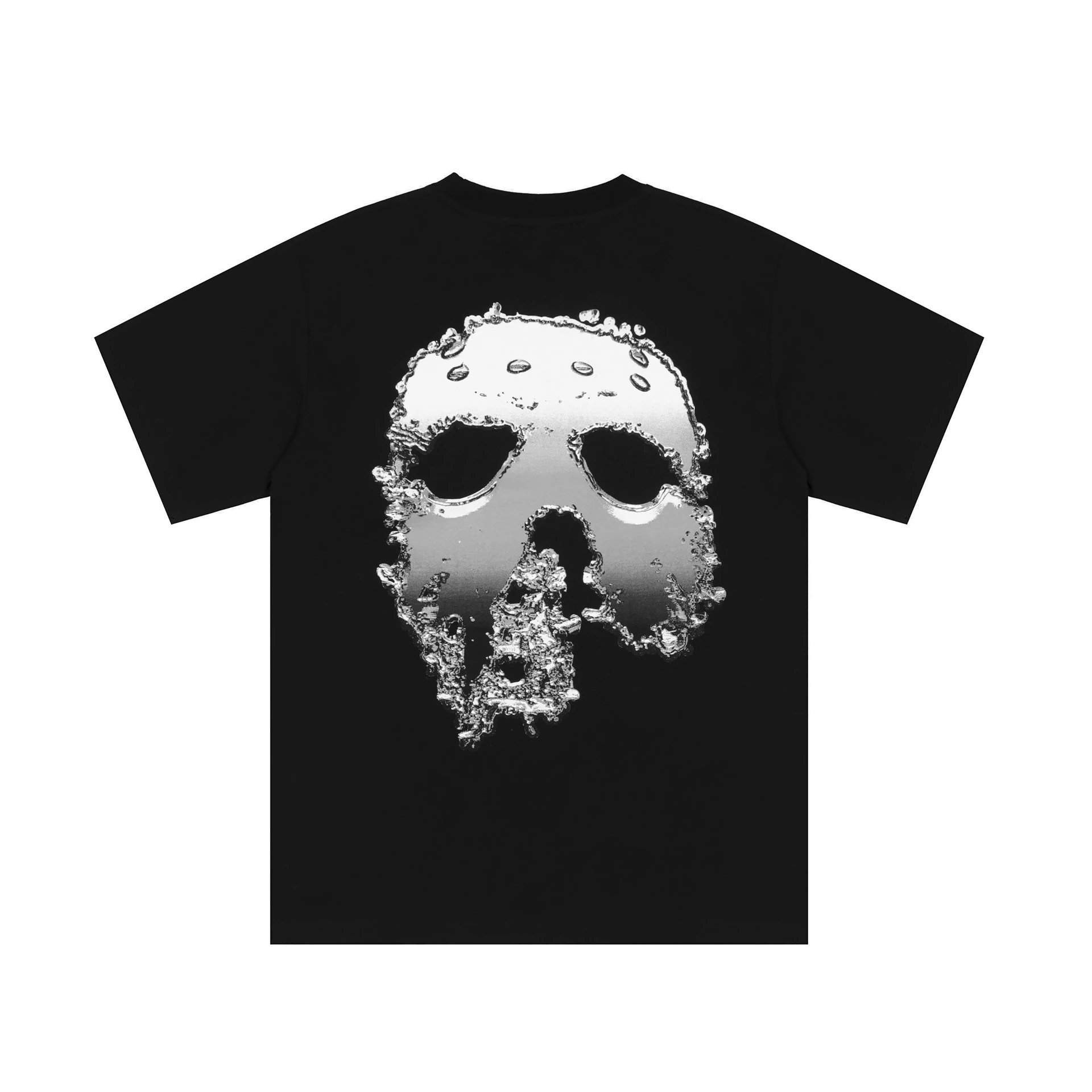Streetwear Skull Graphic Tee Sandstone - Gallery Image 5 - Detailed View