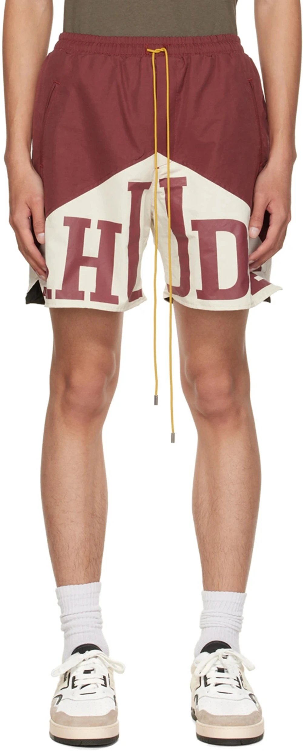 RHODE Colorblocked Beach Shorts Multicolor - Gallery Image 8 - Detailed View