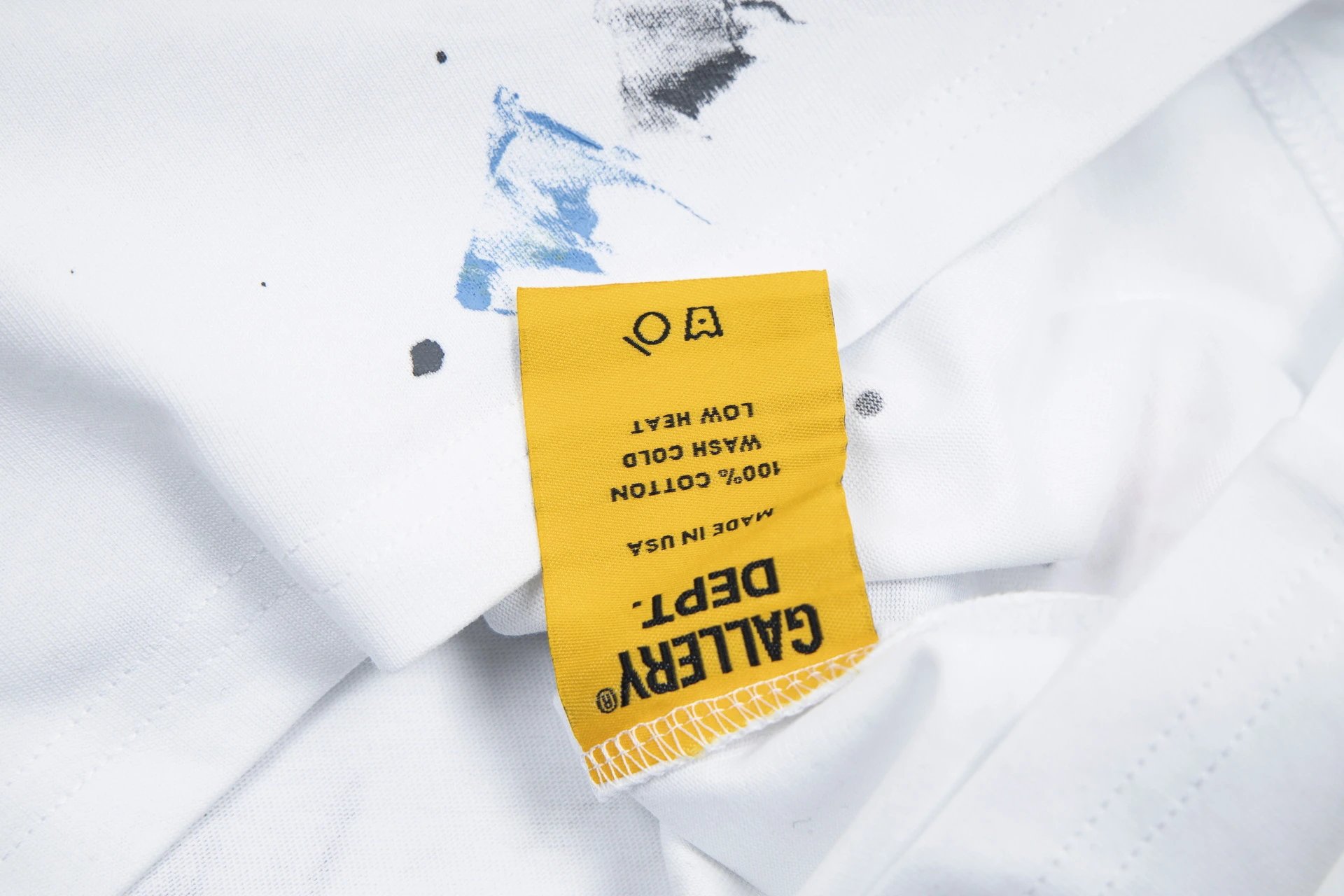 Gallery Dept Paint Splatter T-Shirt Multi - Gallery Image 10 - Detailed View