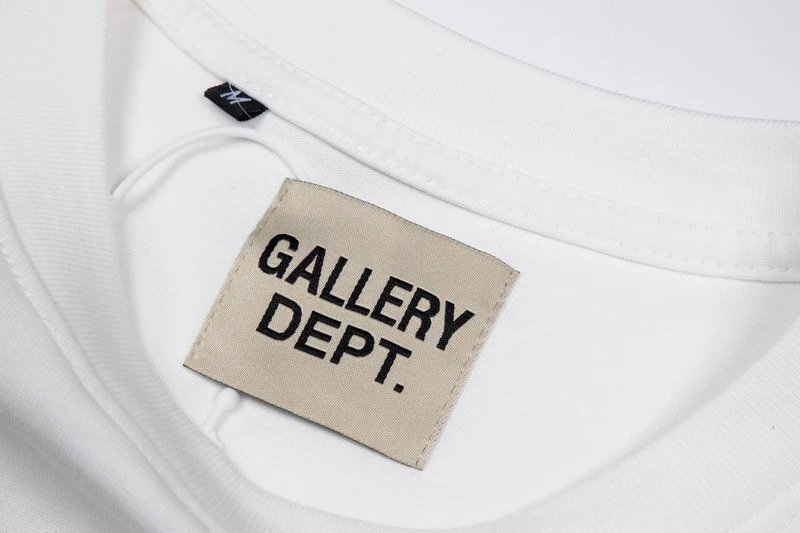 GALLERY DEPT Multi Graffiti Tee White - Gallery Image 4 - Detailed View