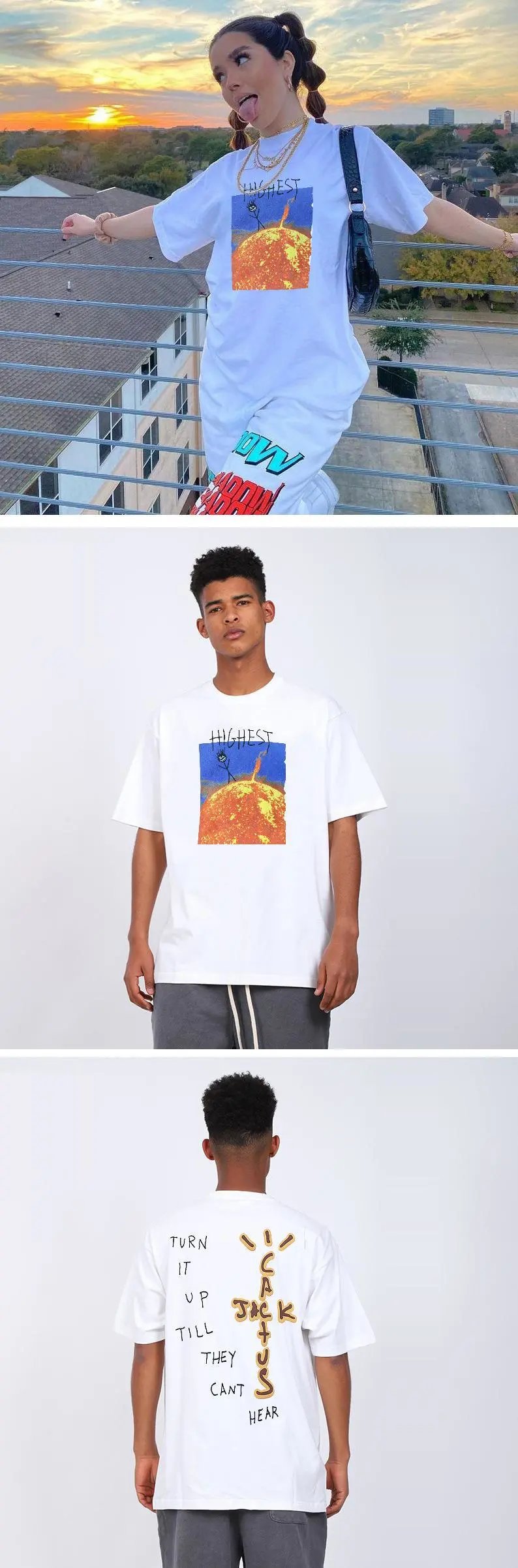 Street Style Cotton Graphic Tee Midnight Black - Gallery Image 10 - Detailed View