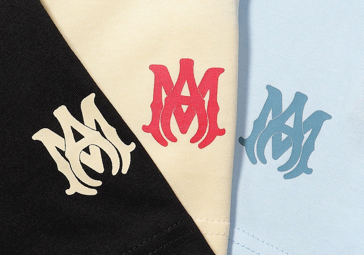 AMIRI Logo Printed T-Shirt Multi - Gallery Image 7 - Detailed View