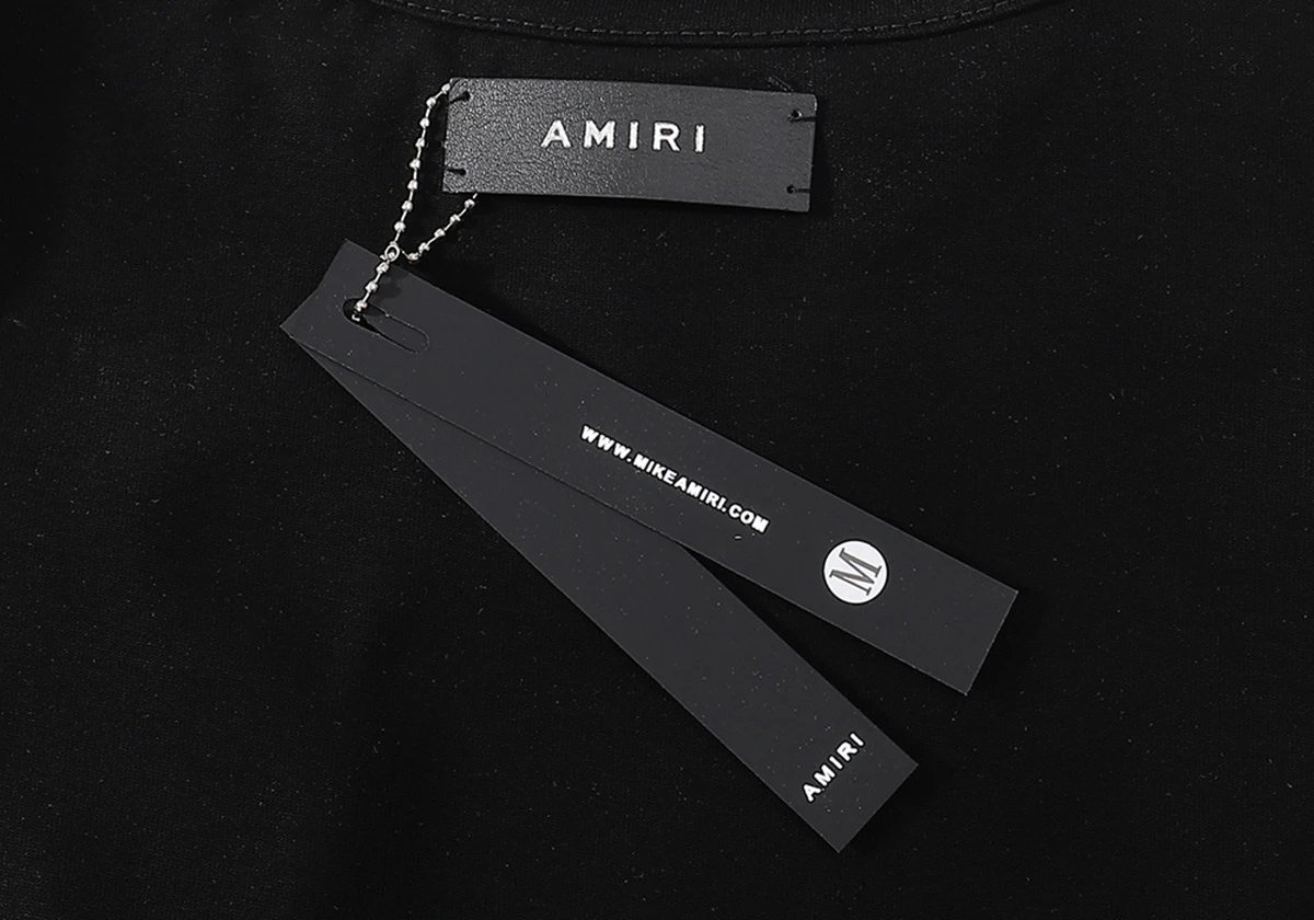 AMIRI Logo Printed T-Shirt Multi - Gallery Image 10 - Detailed View