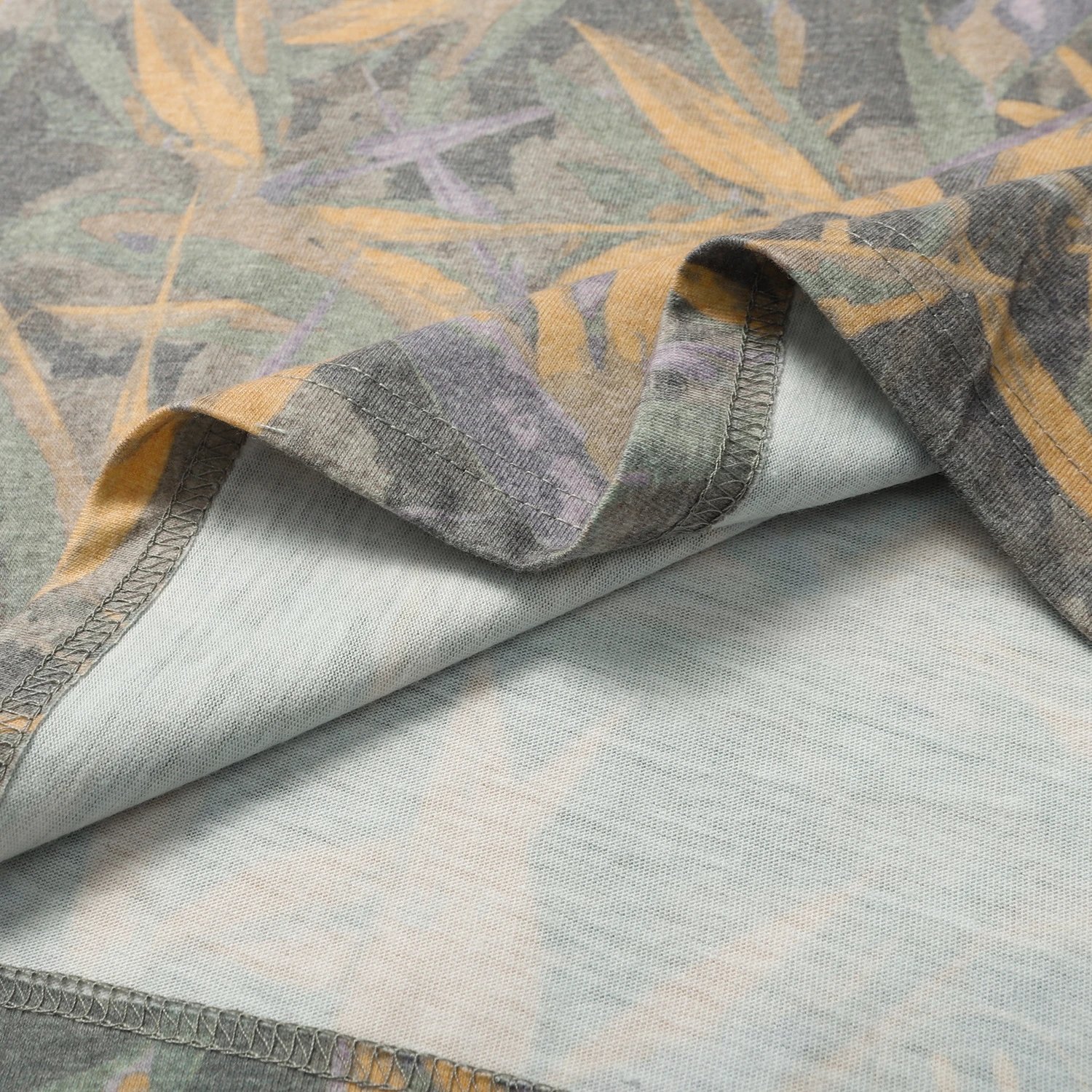 Bird of Paradise Graphic Tee Olive - Gallery Image 6 - Detailed View