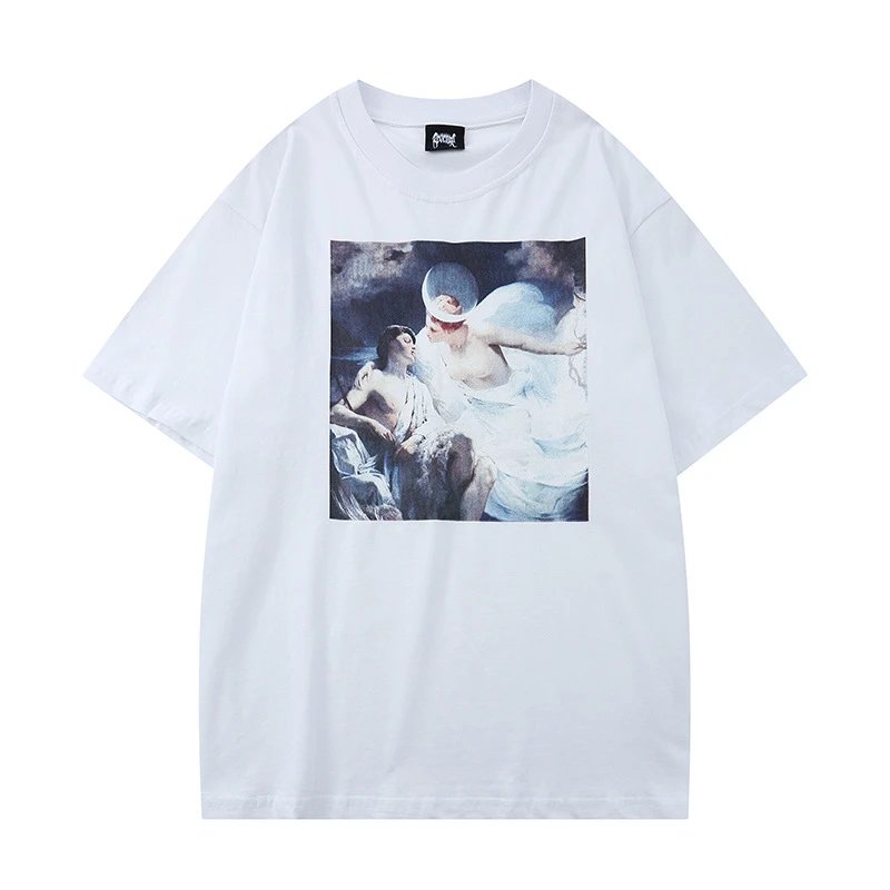 Streetwear Graphic Tee Ivory - Gallery Image 2 - Detailed View