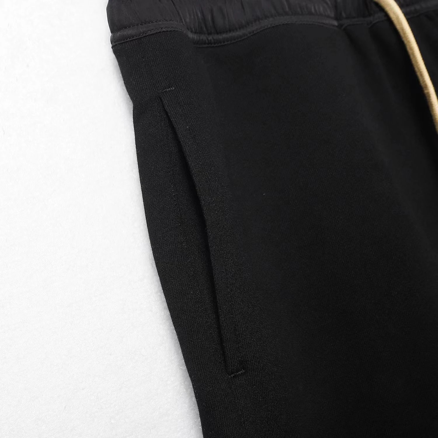 High Street Number 7 Casual Shorts Ebony Black - Gallery Image 8 - Detailed View