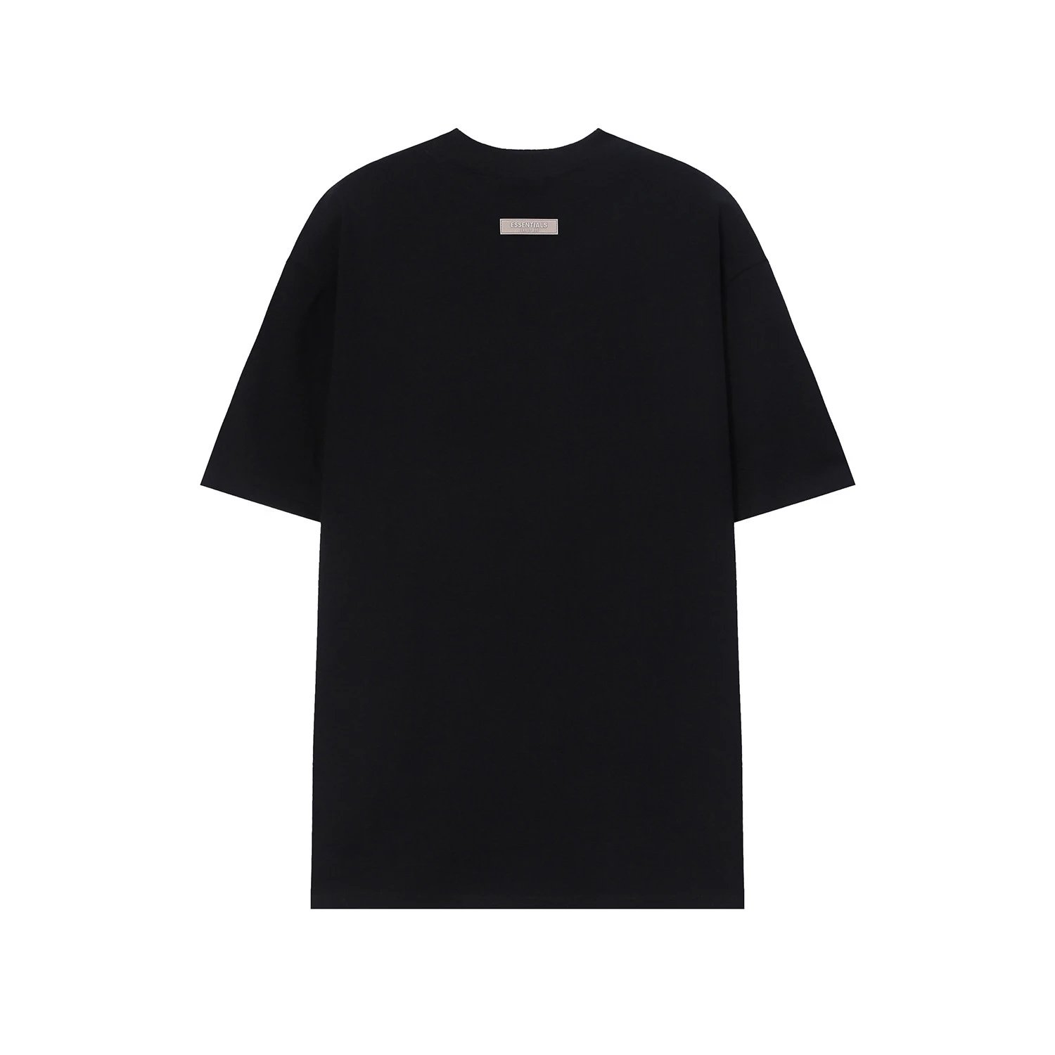 Cracked Print High Street T-Shirt in Charcoal - Gallery Image 3 - Detailed View