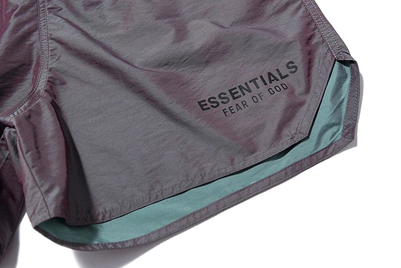 Street Nylon Reflective Shorts Silver Gray - Gallery Image 12 - Detailed View