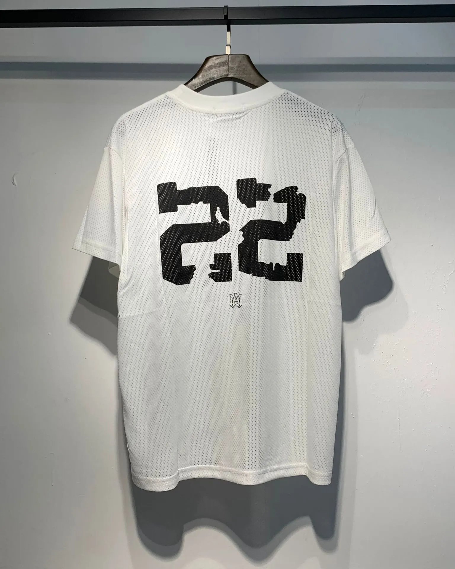 Amiri Breathable Mesh Set Black White - Gallery Image 7 - Detailed View