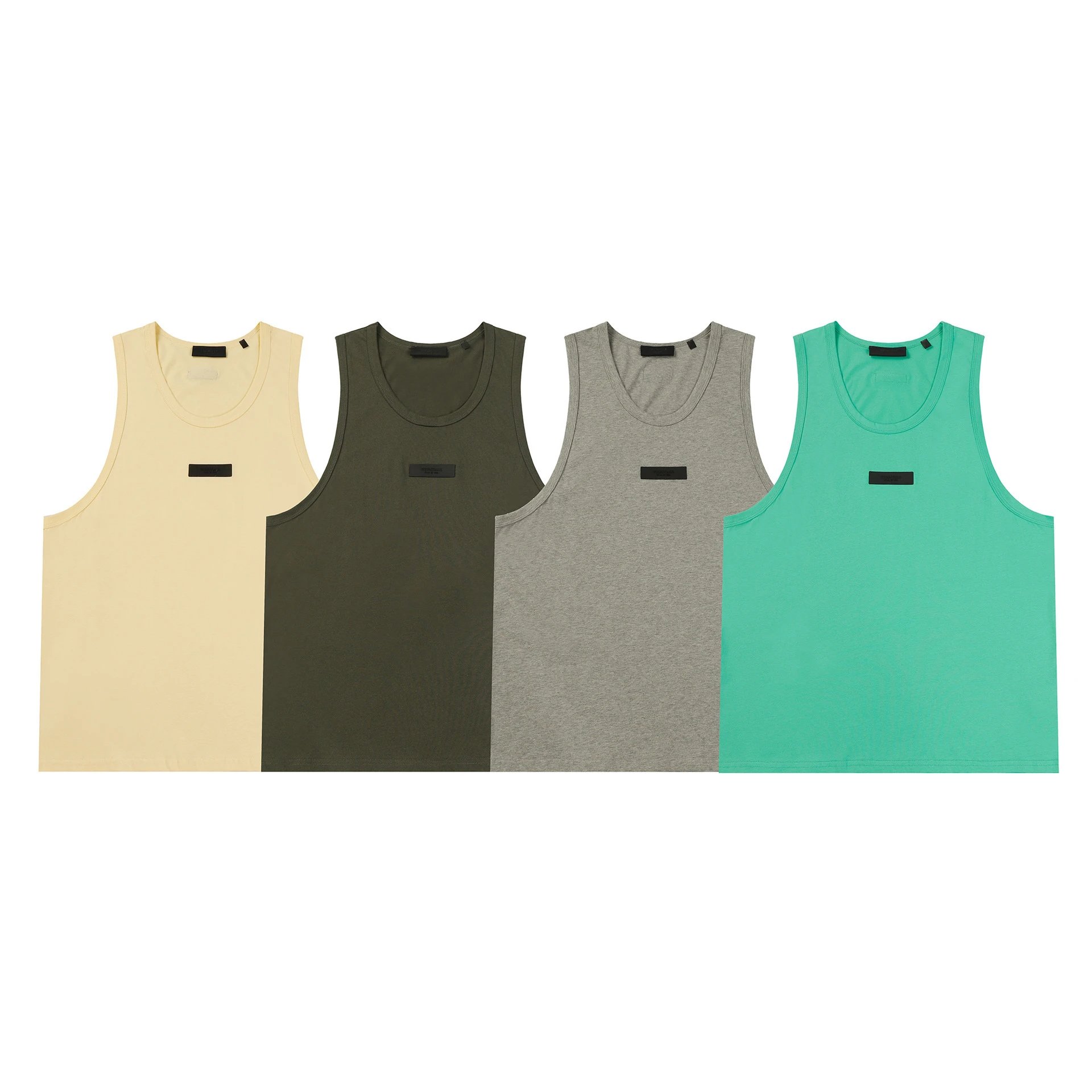 Sleeveless Tank Top Sage - Gallery Image 1 - Detailed View