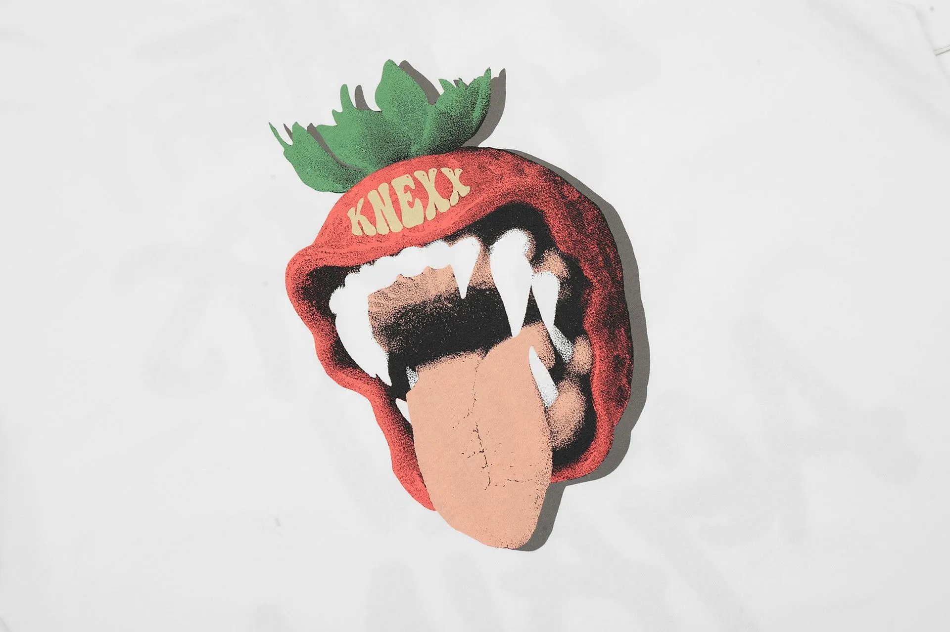 Gallery Dept Strawberry Printed T-shirt White - Gallery Image 6 - Detailed View