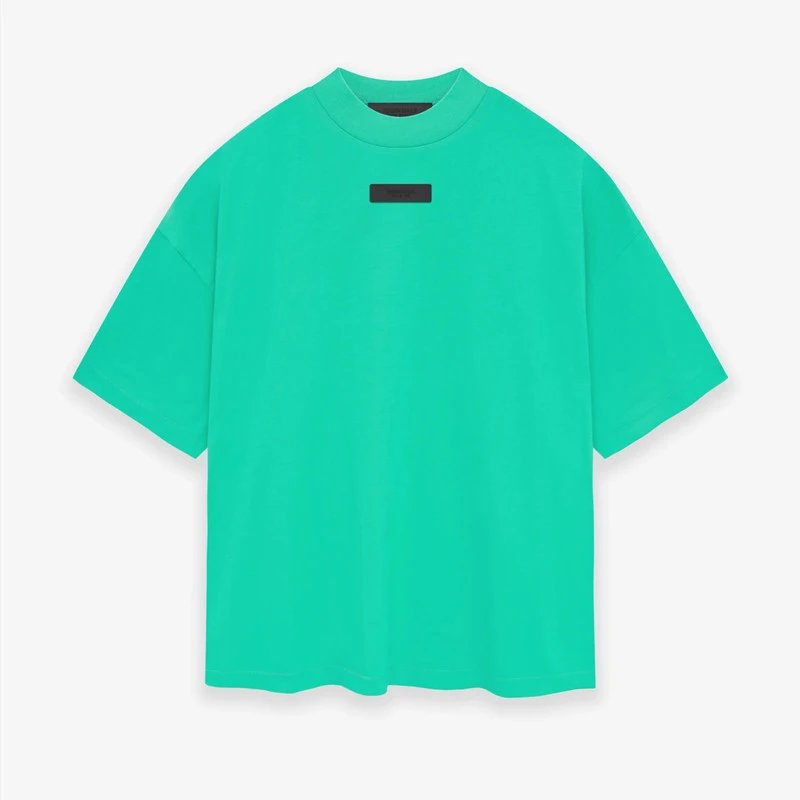 High-Street Cotton Tee Aquamarine - Related Product - Cnfans