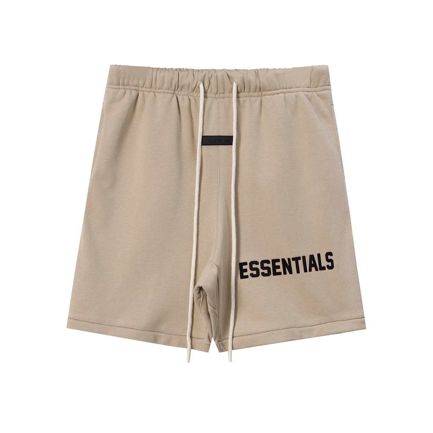 High-Street Fleece Shorts Beige - Essentials - Cnfans - $26.77