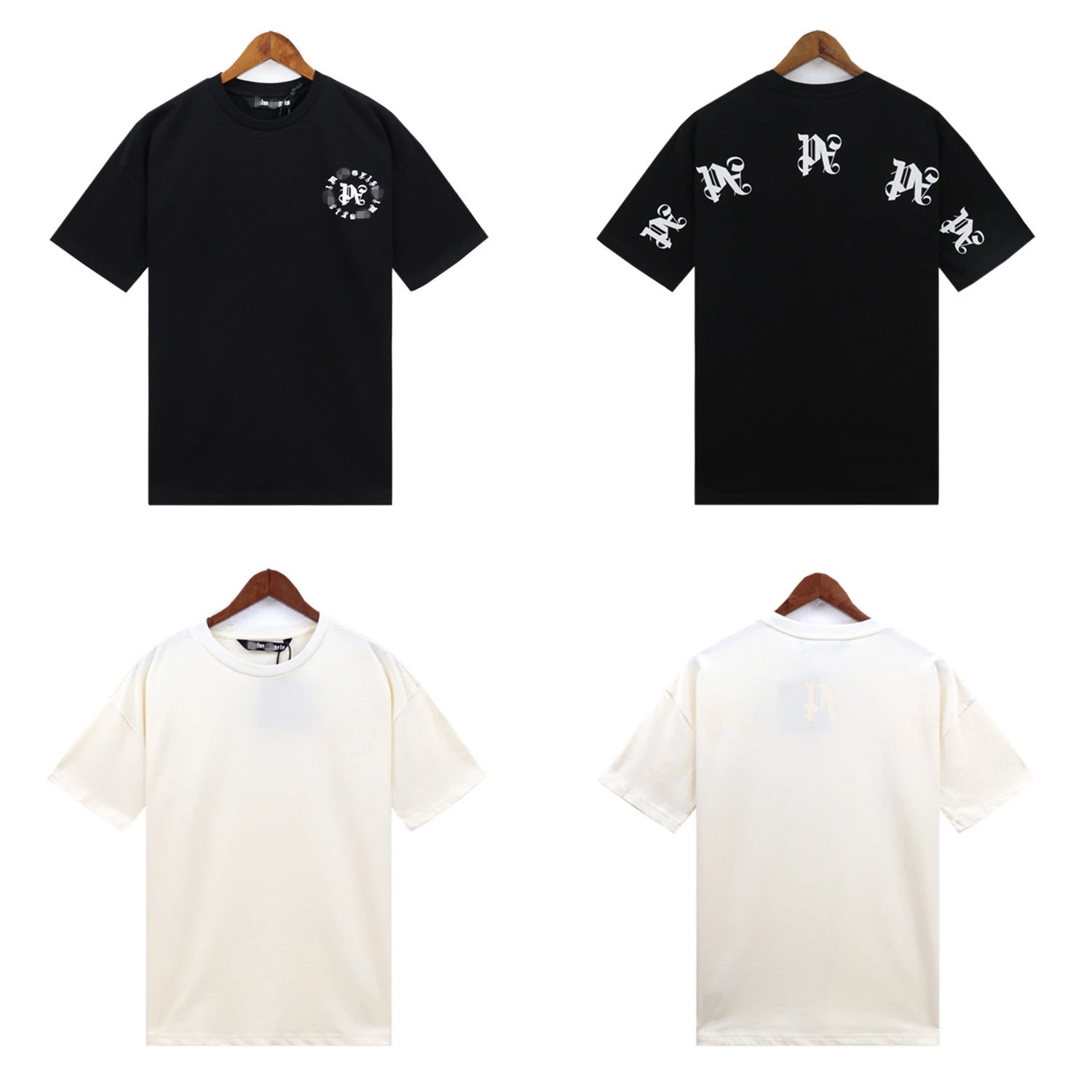 Street Cotton Short Sleeve Tee Unisex Jet Black - Gallery Image 1 - Detailed View