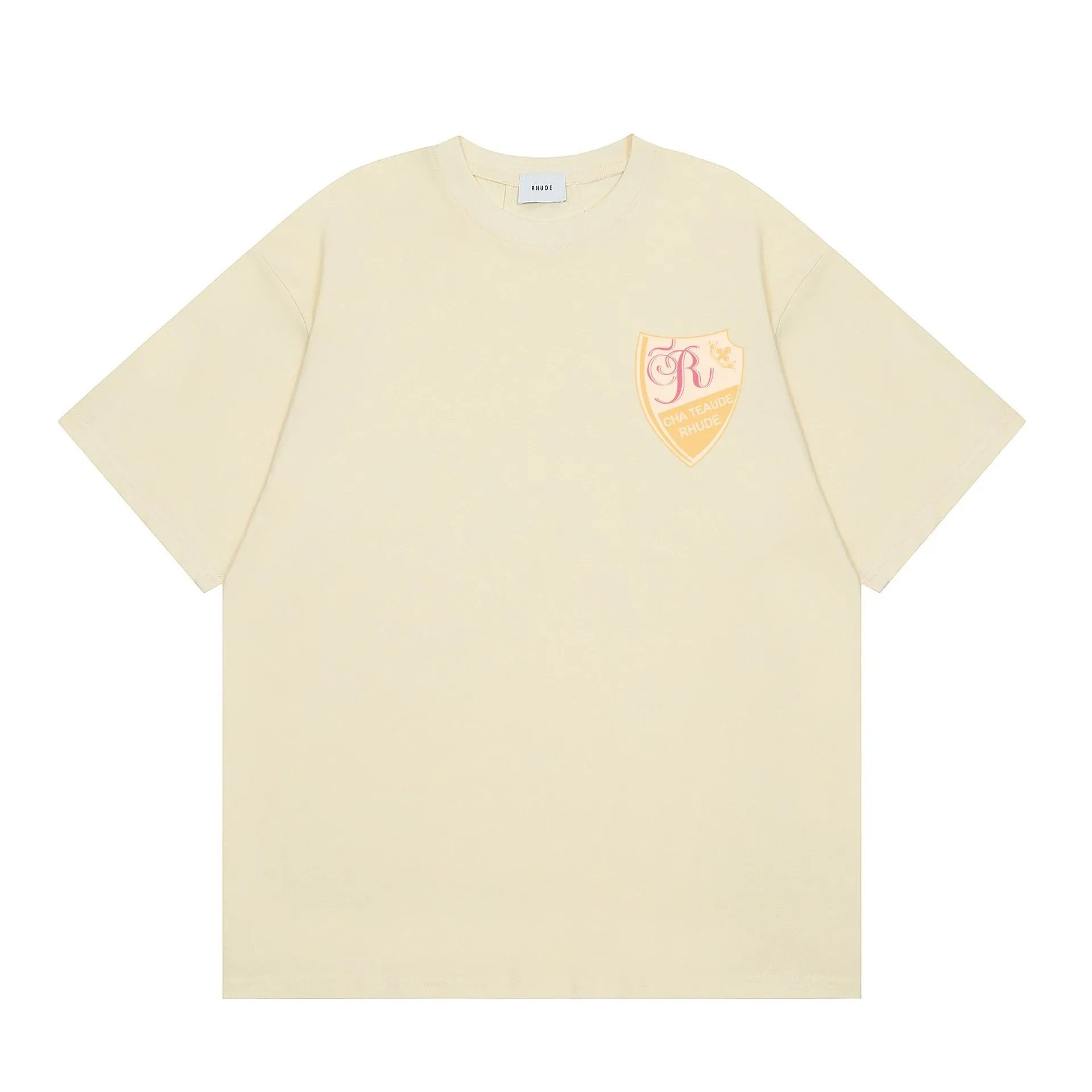 RHUDE Logo T-Shirt Multicolor - Gallery Image 6 - Detailed View