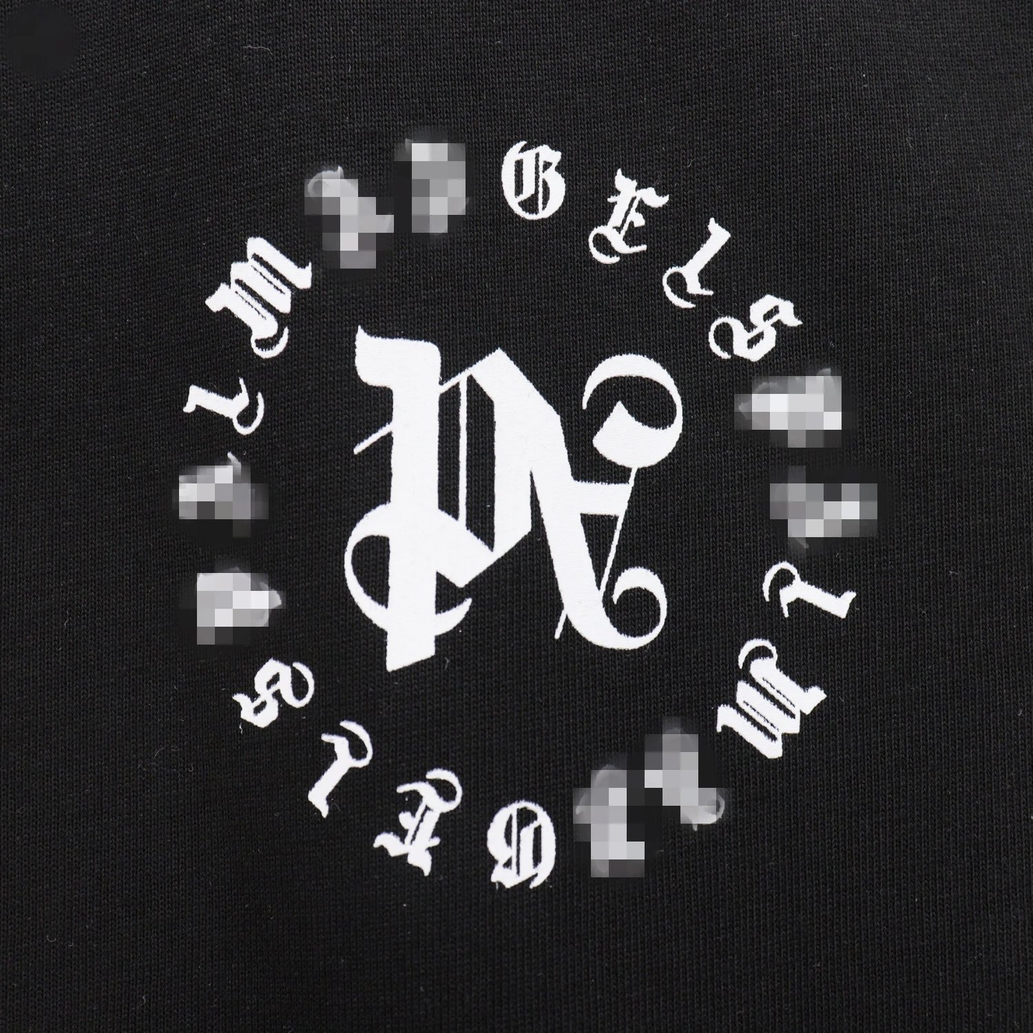 Street Cotton Short Sleeve Tee Unisex Jet Black - Gallery Image 5 - Detailed View